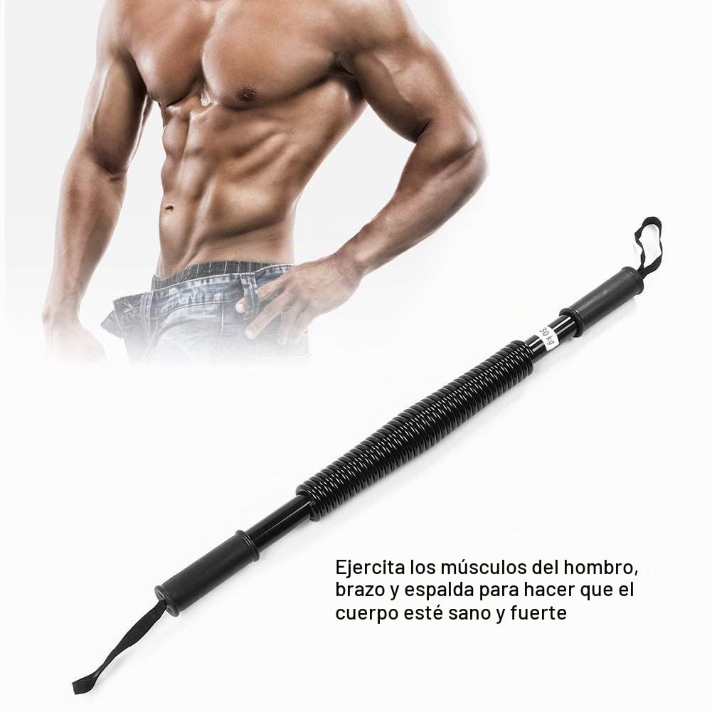 Alomejor Power Twister Arm Power ejercitador para Brazo Espalda Pecho Pecho músculo Hombro Primavera Ejercicio Fitness Herramienta