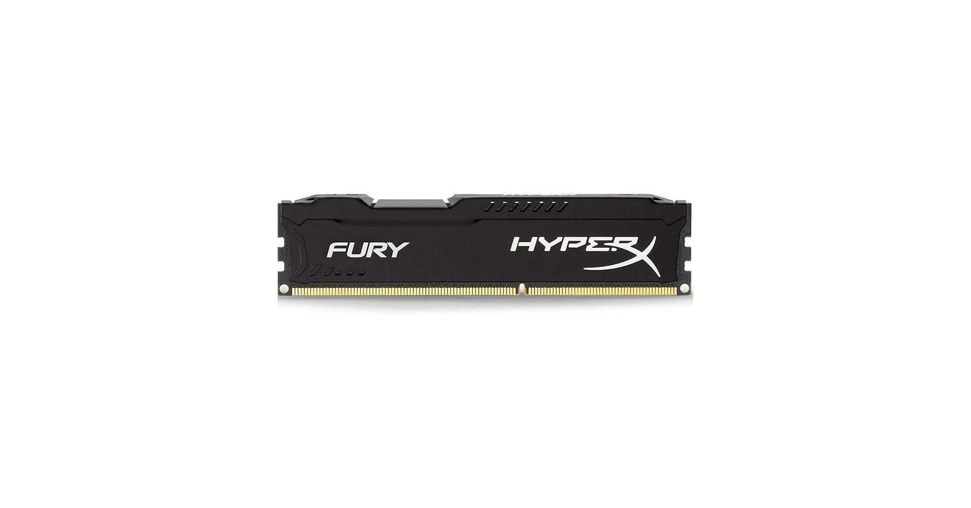 Kingston HyperX FURY 8GB 1600MHz DDR3 CL10 DIMM - Black (HX316C10FB/8) Kingston HyperX FURY 8GB 1600MHz DDR3 CL10 DIMM - Black (HX316C10FB/8)
