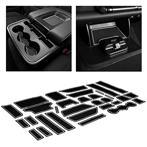 Set de 33 insertos antideslizantes para posavasos Chevy Silverado 2014-2022 miniatura 1
