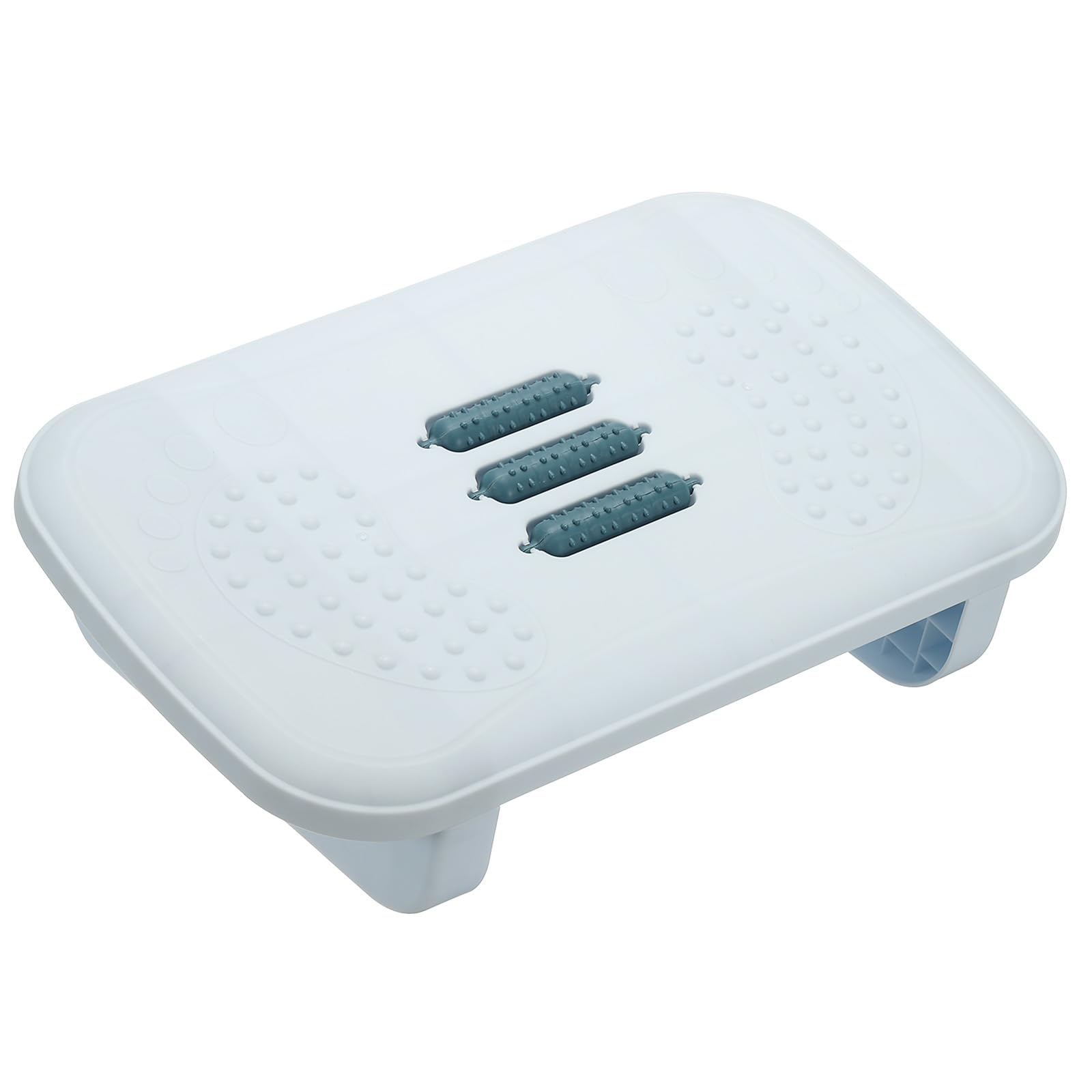 PATIKIL Foot Rest Non-Swingable Stools Leg Rest Footrest for Under Desk at Work Under Office Desk Chair Computer Gaming Promote Leg Circulation, Light