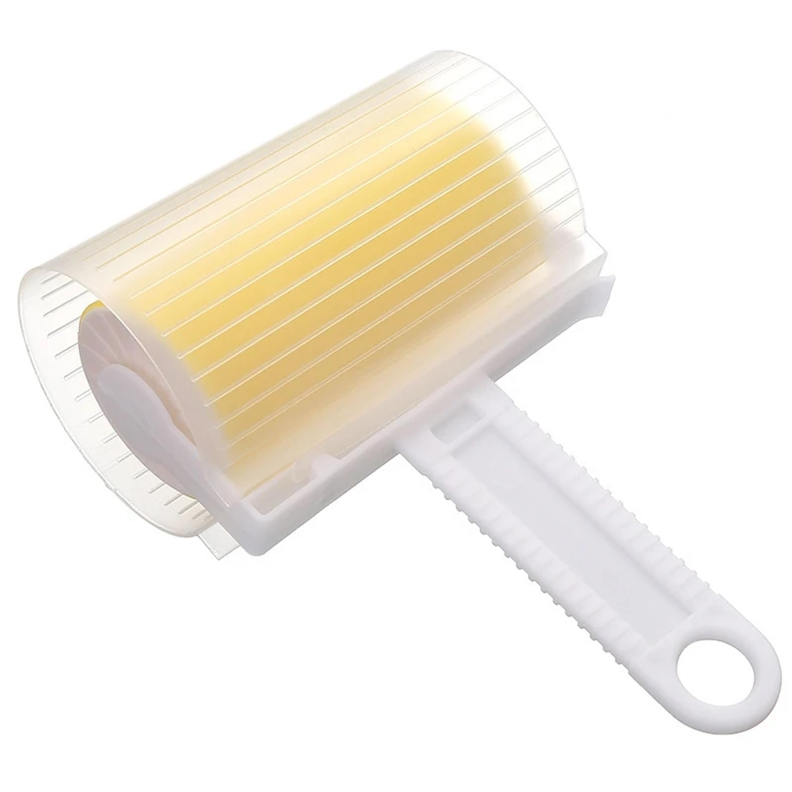 Lint Roller 5pcs Reusable Washable Lint Roller Pet Hair Remover Cleaner(Yellow)