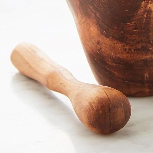 Miniatura 3 de Maja de mortero de madera de olivo