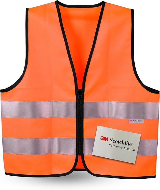 SIFE Kids' Safety Vest for Young Explorers,6 Color Options,Compatible with 3M Technology