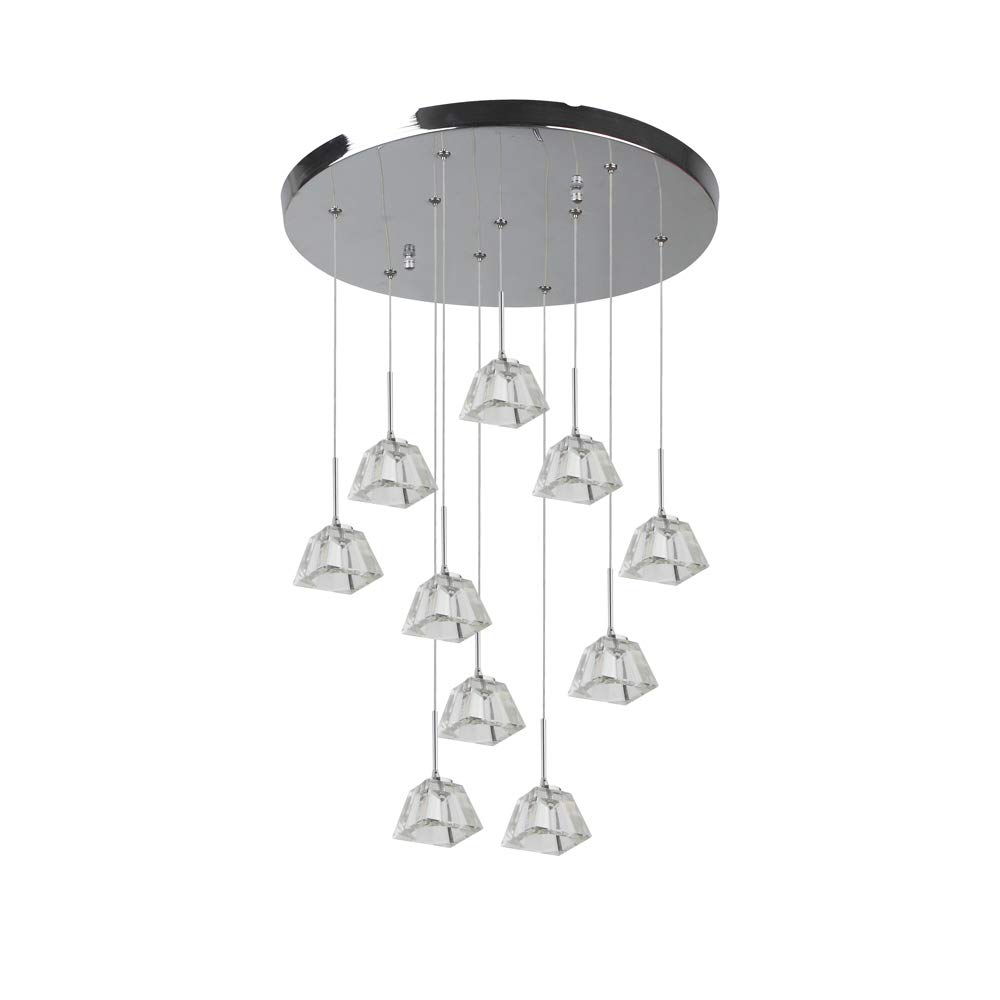 LEARC Designer Lighting Crystal Pendent HL3981-10
