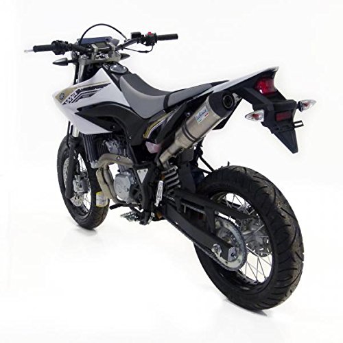  8724 MARMITTA LEOVINCE SBK LV ONE EVO 2 YAMAHA WR 125 X I.E 2010 INOX