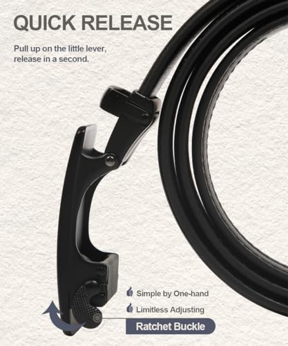 Ratchet Belts for Men Black Leather 1.38" Adjustable Mens Belt for Jeans Pants Dress Casual Work Golf, Cut To Fit3