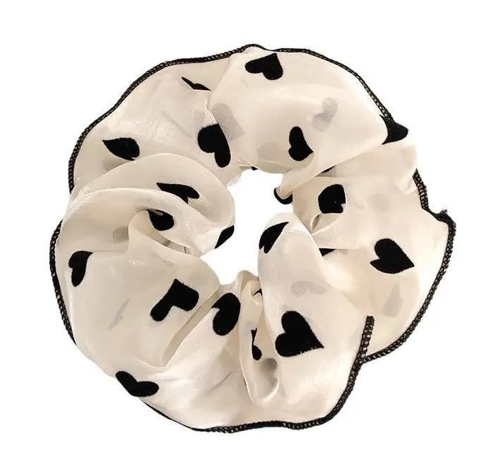 Radhya Accessories Cute printed High quantity SMALL Organza Scrunchies (Pack of 3) Scrunchies for Women Hair ties Rubberband for Girls Anti Hair Breakage Best Gift for Sister, Friend (B0CXDYR9J1) Amazon Price History, Amazon Price Tracker