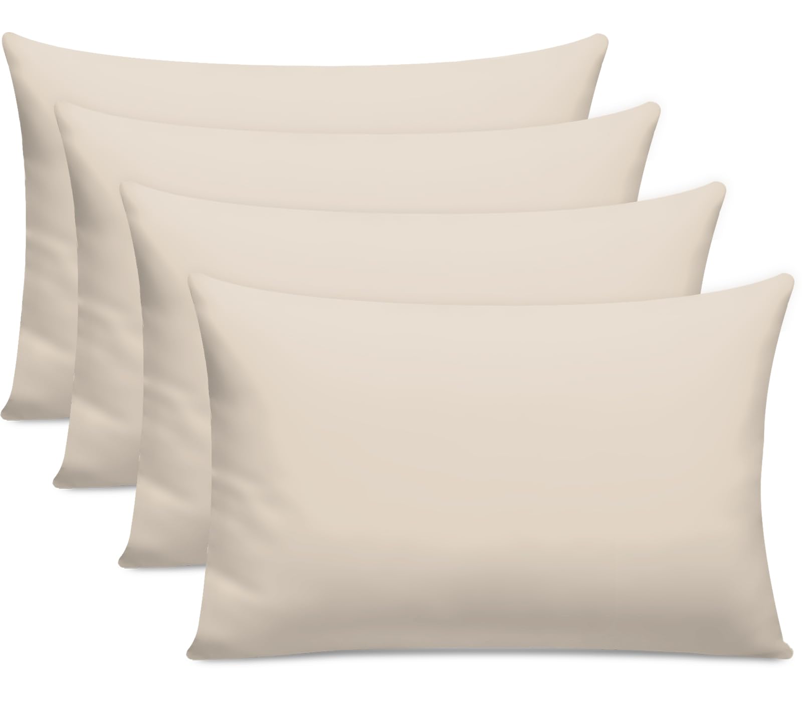 Grace Cotton Standard Pillow Case - Taupe