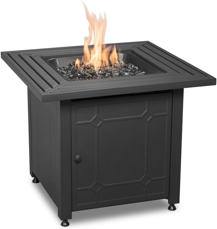 Endless Summer GAD15257SP Gas Outdoor Fire Table LP, Oil Rubbed Bronze