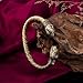 OKAHAXA New 2025 Viking Snake Head Vintage Cuff Bracelet For Men, Crystal Egyptian Animal Bracelet Jewelry Gift Fashion Accessories Creative Gift