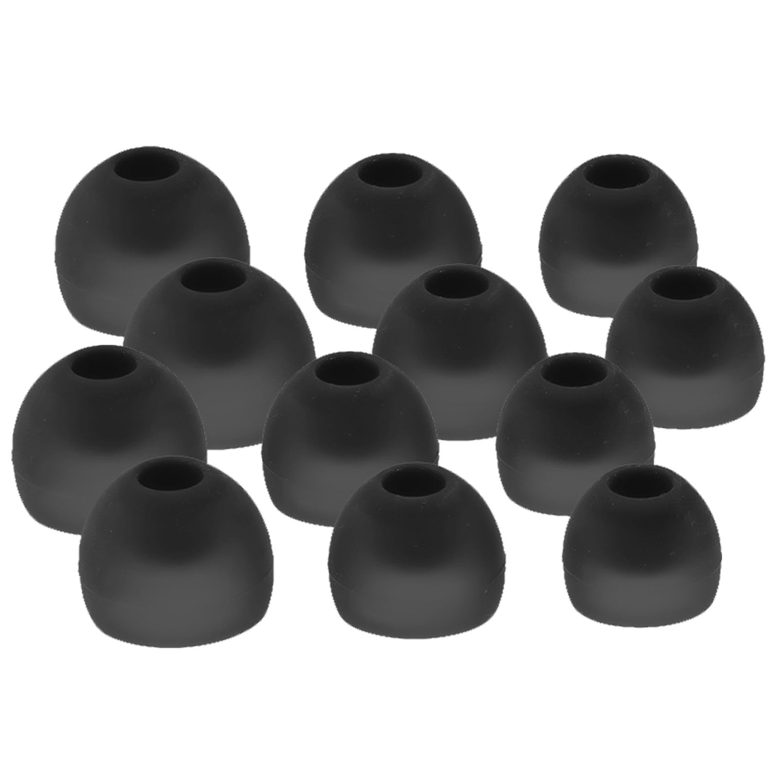 Chofit Oorkappen compatibel met Jabra Elite 8 Active Oordopjes, zachte siliconen oordopjes, vervangende kussentjes, 3 maten 6 paar (zwart