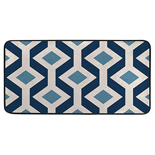 Tapis de cuisine lavable en machine imperméable 39x20 antidérapant - 2