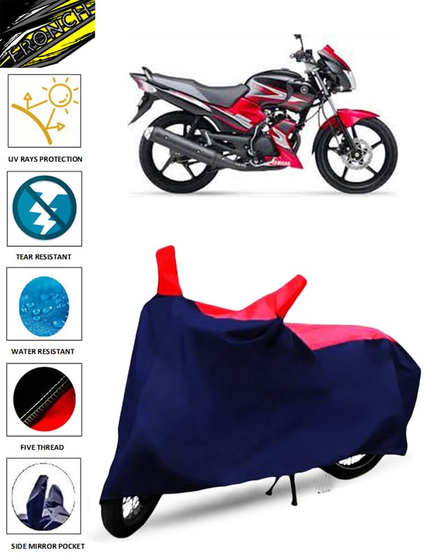 Image of FRONCH Waterproof Bike /SCOOTY Cover for Yamaha SS125 (SS125 Bike Cover / SS125 Bike Cover Waterproof /Yamaha SS125 Bike Cover)