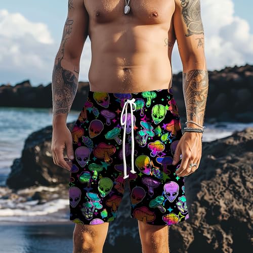 ACEPrints Funny Hawaiian Shorts for Men Hawaiian Swim Trunks Hawaiian Mens Shorts Summer Beach Board Shorts Mens Shorts Men4