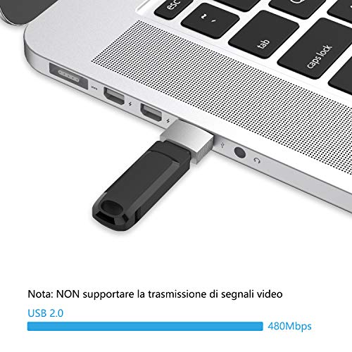 Nonda Adattatore USB C Femmina a USB Maschio (2