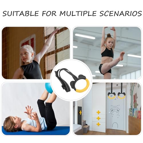 Anillas de gimnasia de plástico con correas ajustables 1m miniatura 3