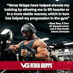 Versa Gripps® Fit Pro, Made in the USA, Wrist Straps for Female Athlete, the Best Training Accessory - Image 4