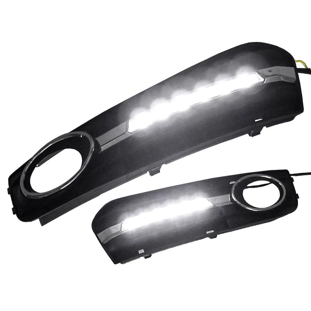Luz Señal Giro Dinámica Para A4 A4L B8 2009 2010 2011 2012 Luces Circulación Diurna LED Orificio Cubierta Lámpara Antiniebla