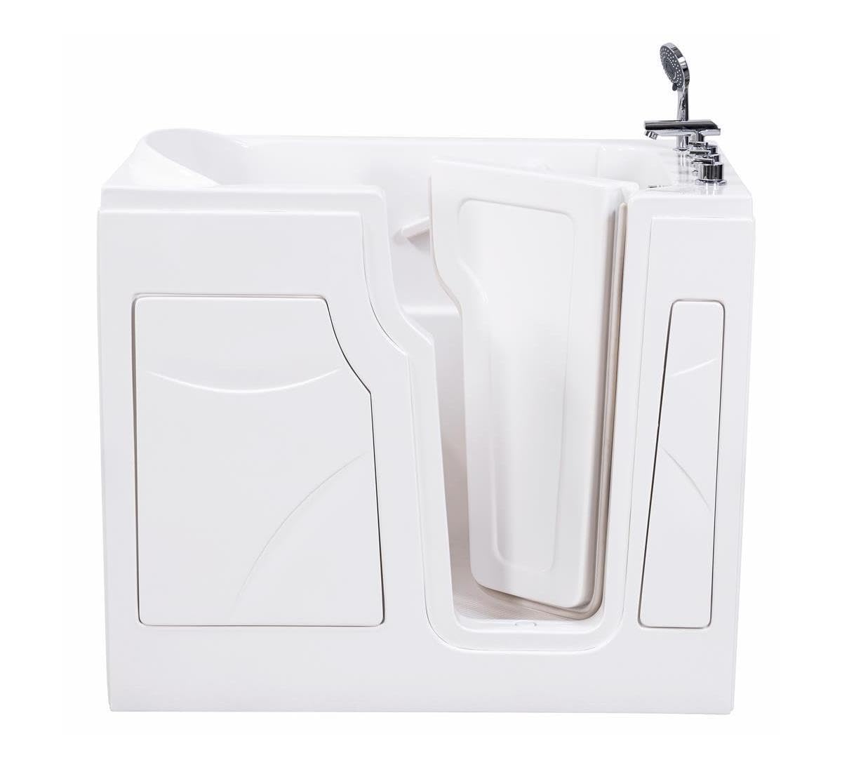 Vidalux White Ashford 1200 Easy Access Walk-In Bath - Right Hand
