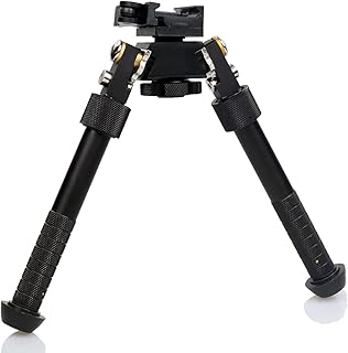 Sniper 6-9 inch Adjustable Joint Converter 21mm Picatinny Rifle Bipod Quick Detach Mount Hunting Accessories… - CHDN