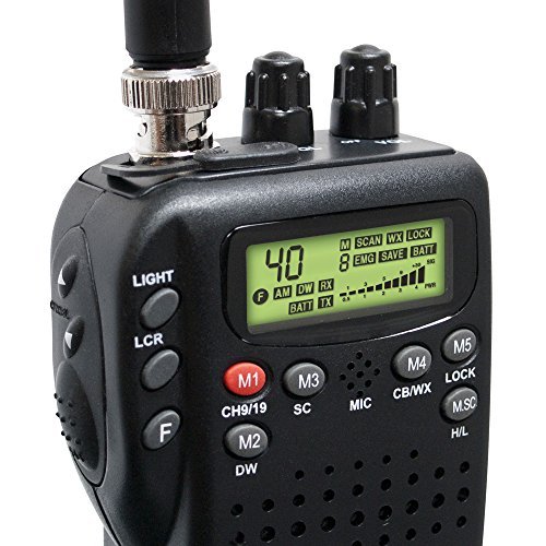 Midland Radio 75-822 Portable Mobile CB Radio, Large LCD Display, Keypad Lock, Plug and Play, Rugged Construction, Up To 40 Channels - Thumbnail 3