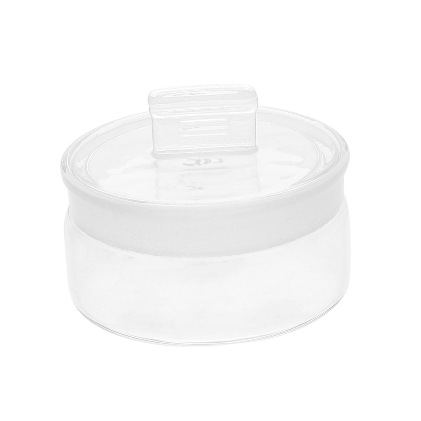 Cabilock Flat Bottom Glass Weighing Bottle Chemistry Storage Flask Pycnometer Lab Equipment Sealed Cap 60x30cm