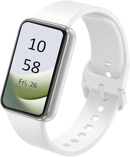 SAMSUNG Galaxy FIT 3 [2024] 1.6" AMOLED Display | Up to 13 Days of Battery Life | Over 100 Watch Faces | Over 100 Workout Modes | International Model - (Silver)