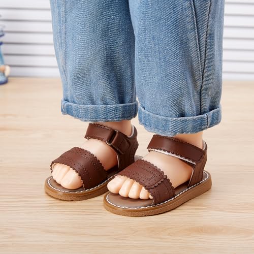 BMCiTYBM Baby Boy Girl Closed Toe Sandals Infant Summer First Walking Shoes Non-Slip Fisherman Sandals 6 9 12 18 24 Months2