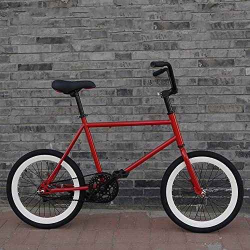 TONATO 20 Zoll Dead Bike mit umgekehrten Bremsen Mini Retro Bunte Student...