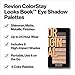 Revlon ColorStay Looks Book Eyeshadow Palette, Longwear Vibrant Eye Colors in Mix of Shimmer, Matte and Metallic Finish, Original (900), 3.4 oz