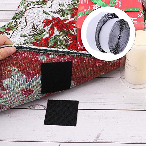 ULTECHNOVO 2 Conjuntos de Fita Adesiva de Velcro E Fita Enrolada Auto-Adesiva Tiras de FixaÃ§Ã£o Rem