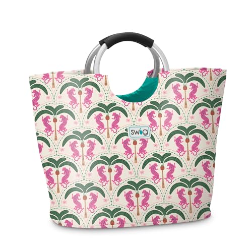 Image of Swig Life Loopi Tote Bag, Large, Lightweight, Waterproof Beach and Utility Bag