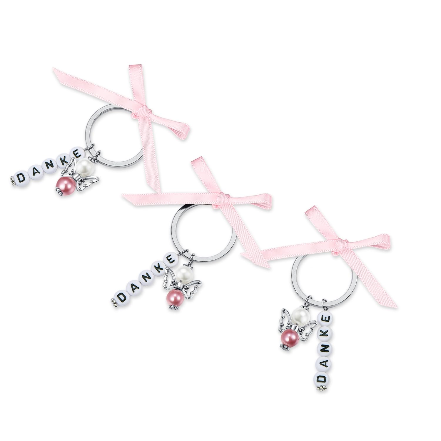 15 Stück + 15 Organza Beutel Gastgeschenke Hochzeit Taufe Weihnachten Geburtstag Kommunion Konfirmation Geschenk für Gäste Anhänger
