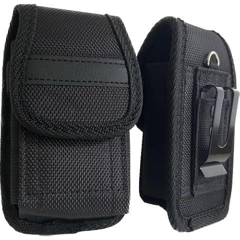 Rugged Flip Top Nylon Metal Clip Case for Kyocera DuraXV Flip Phone Cover