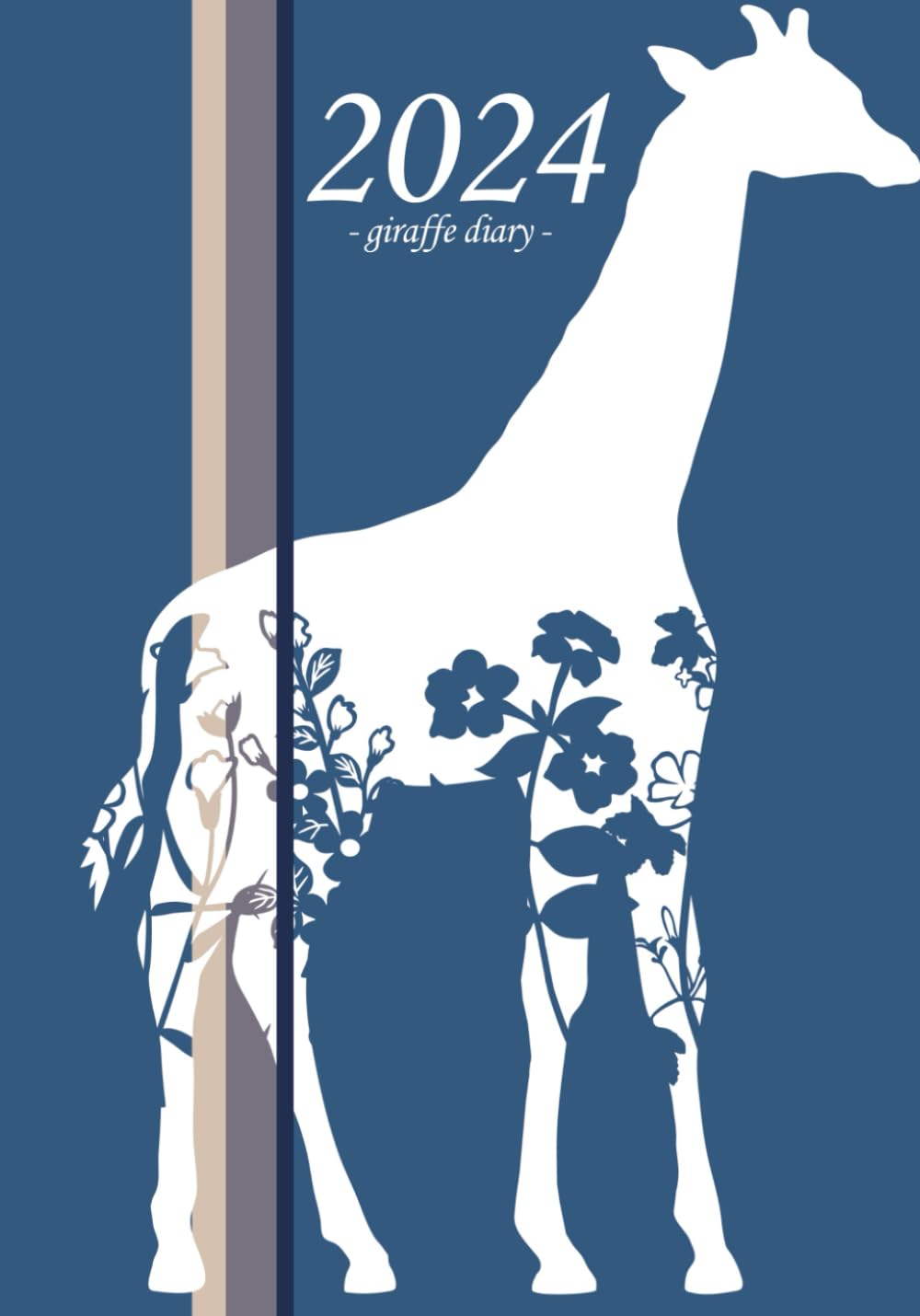 Giraffe Diary 2024: Giraffe 2024 diary with a week to view, with sections for 'Priorities' and 'To Do' lists