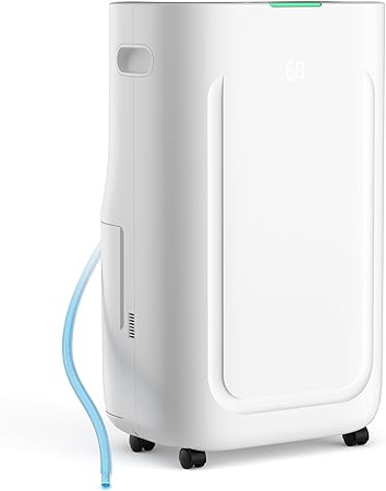 2025Upgraded 5000 Sq.Ft 80 Pint Dehumidifier for Basements with Large 6.5L.