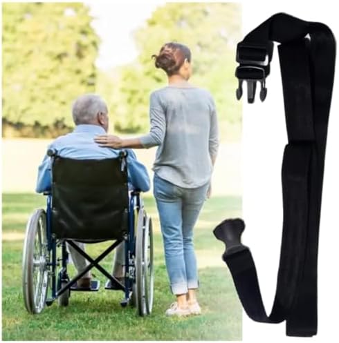 Cinto de Segurança para Cadeira de Rodas, Alças Ajustáveis, Fecho...