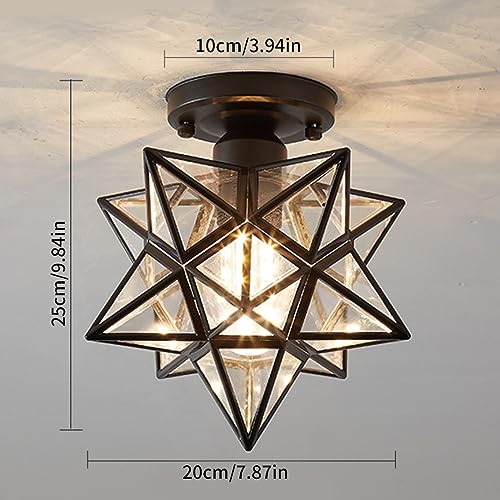 Abat-jour transparent 101cm Mount Star pour illuminer votre grand salon