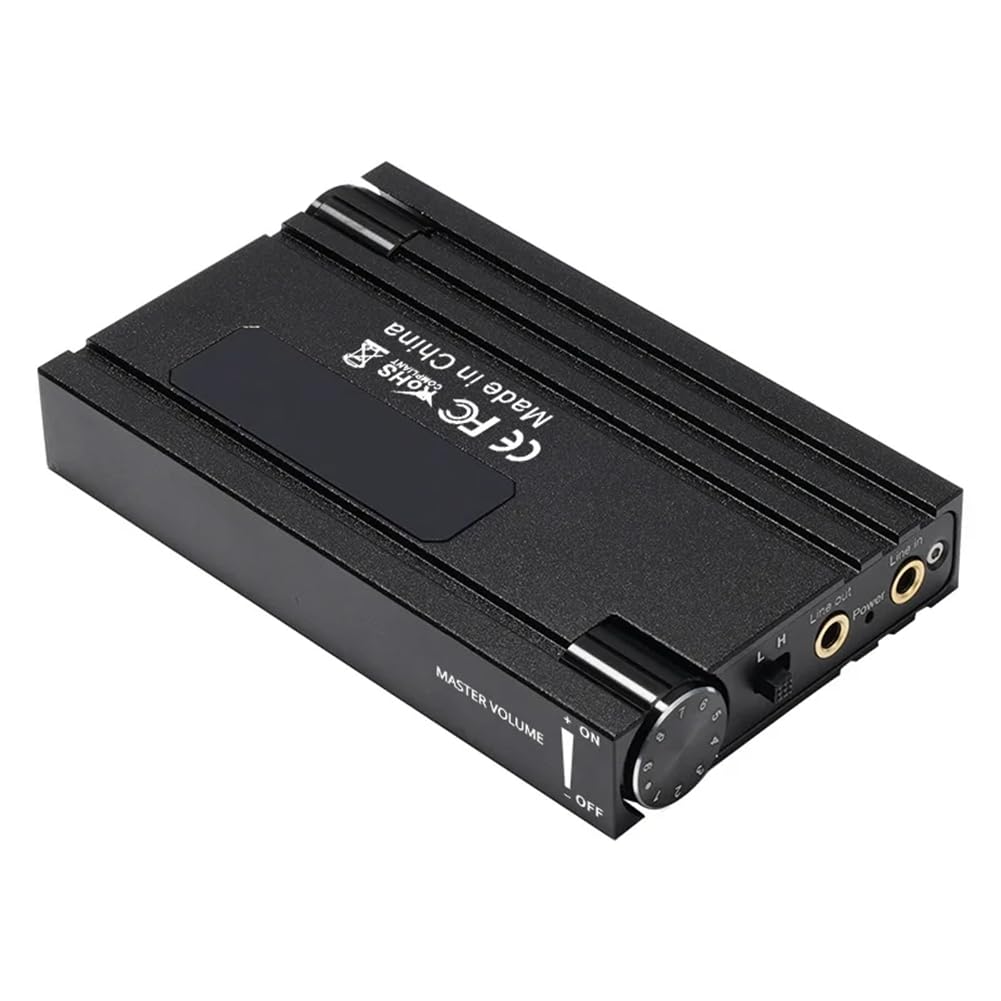 Bamberg Amplificatore per Cuffie HiFi Bluetooth Amplificatore per Cuffie Amplificatori per Cuffie Portatili con Uscita Audio Stereo HiFi da 3,5 mm