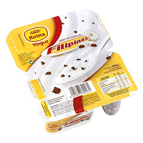 Yogur con Filipinos Reina pack 2 x 143 g