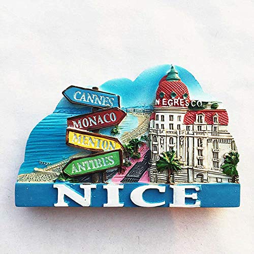 Imán 3D para Nevera con Diseño de Francia Nice miniatura 6