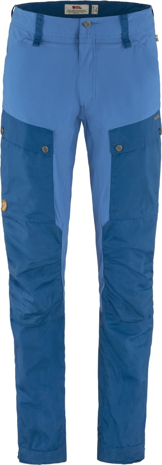 Fjallraven 85656R-​538-​525 Keb Trousers M Reg Pants Homme Alpine Blue-​Un Blue Taille 44