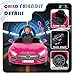 Fillfulfun Licensed Mercedes-Benz CLS 350 12V Ride On Car Truck for Kids, Ride on Toys for Toddlers w/Parent Control, Spring Suspension, Power Wheels for Girls w/Bluetooth, Music, LED Lights (Pink)