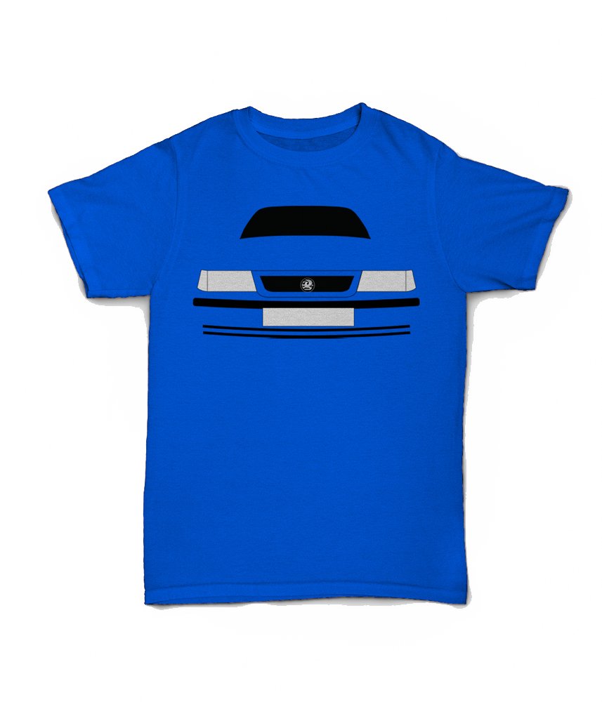 Retro Motor Company Vauxhall Cavalier MK3 Customisable T-Shirt Grey
