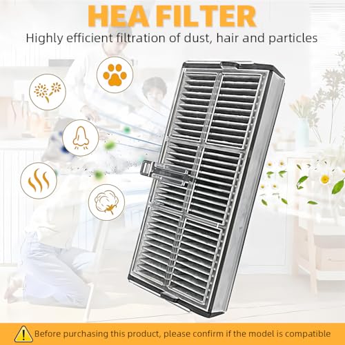 Image of HASTHIP 12Pcs Replacement Parts for Dreame X40 Ultra Vacuum Cleaner, Spare Accessories with 1 Main Roller Brush, 3 Side Brushes, 2 Mop Cloth, 2 Filters, 4 Cleaning Mop, 2 Dust Bags