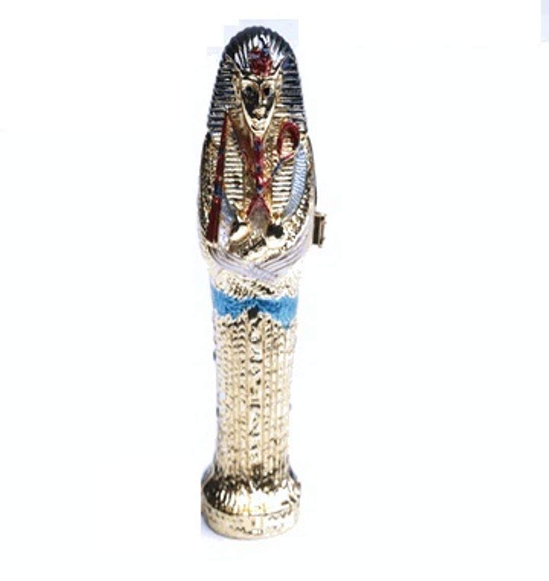 Lilly Rocket Collectible Trinket Box with Rhinestone Bejeweled Swarovski Crystals - Standing Mummy