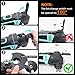 XSSIVE 3.2° Oscillating Multi-Tool Kit with Quick-Change & 6-Speed | 2.5A Motor for Smooth Cutting, Sanding, Scraping | Low Vibration & 17pc All-in-One Kit
