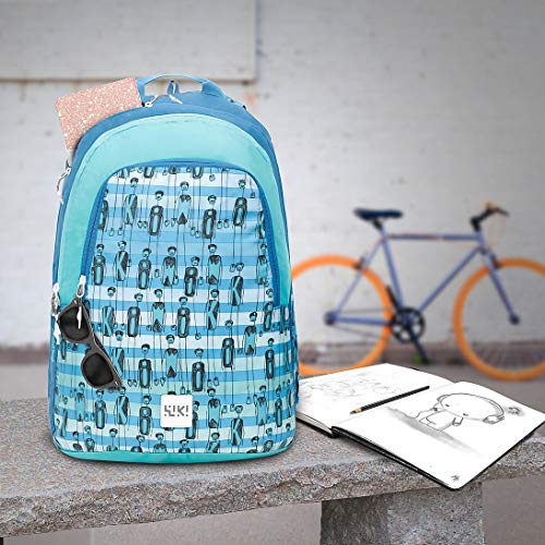 Image of Wildcraft Wiki 5 Character 4 Compartment Backpack Blue (11966 Blue)