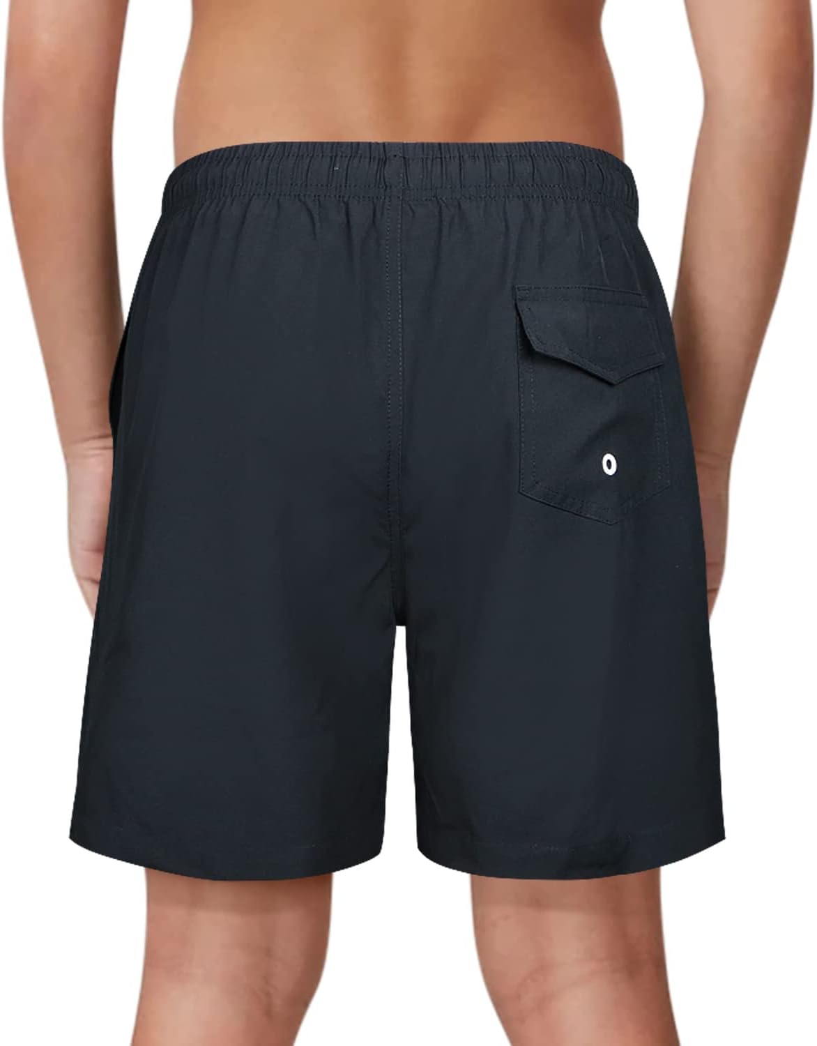 LUCOWEE Boys Swim Trunks with Compression Liner Comfortable Anti-Chafe Swimming Shorts Stretchy UPF Quick Dry Size 3T-20 - Image 2