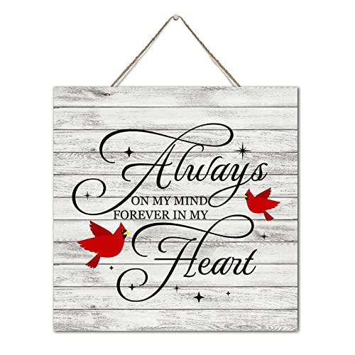 Décoration murale moderne en bois 30,5x30,5 cm avec message - 2